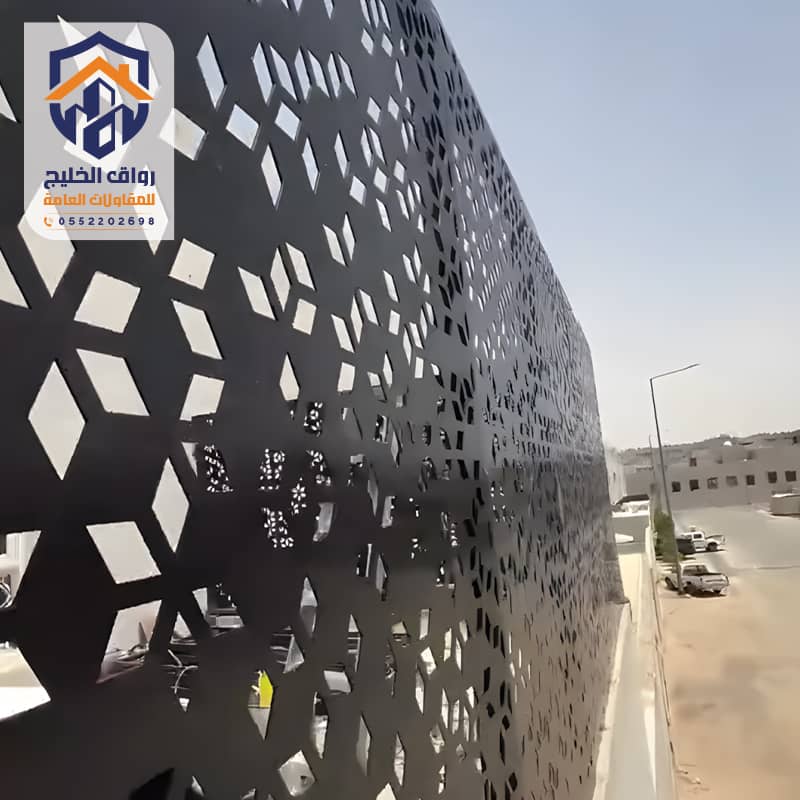 تركيب سواتر قص ليزر للبلكونات في الرياض