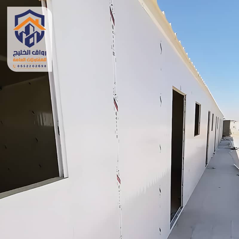 غرف ملاحق خارجية ساندوتش بانل بالرياض