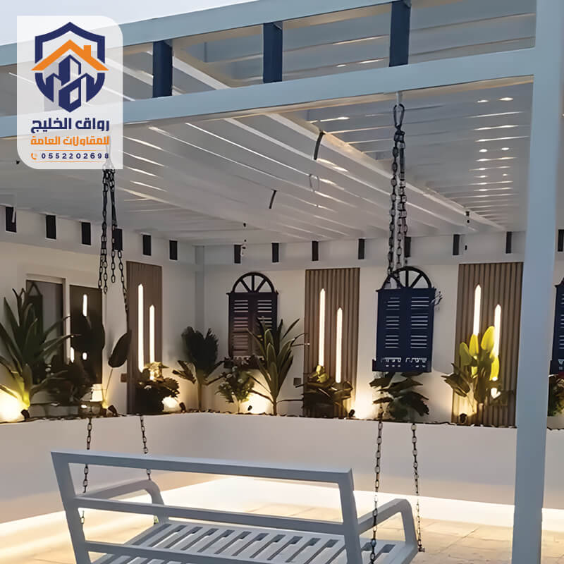 تنفيذ برجولات حديد بالرياض